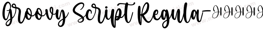 Groovy Script Regula字体转换